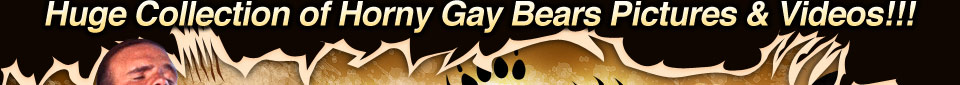Huge Collection of Horny Gay Bears Pictures & Videos!!!